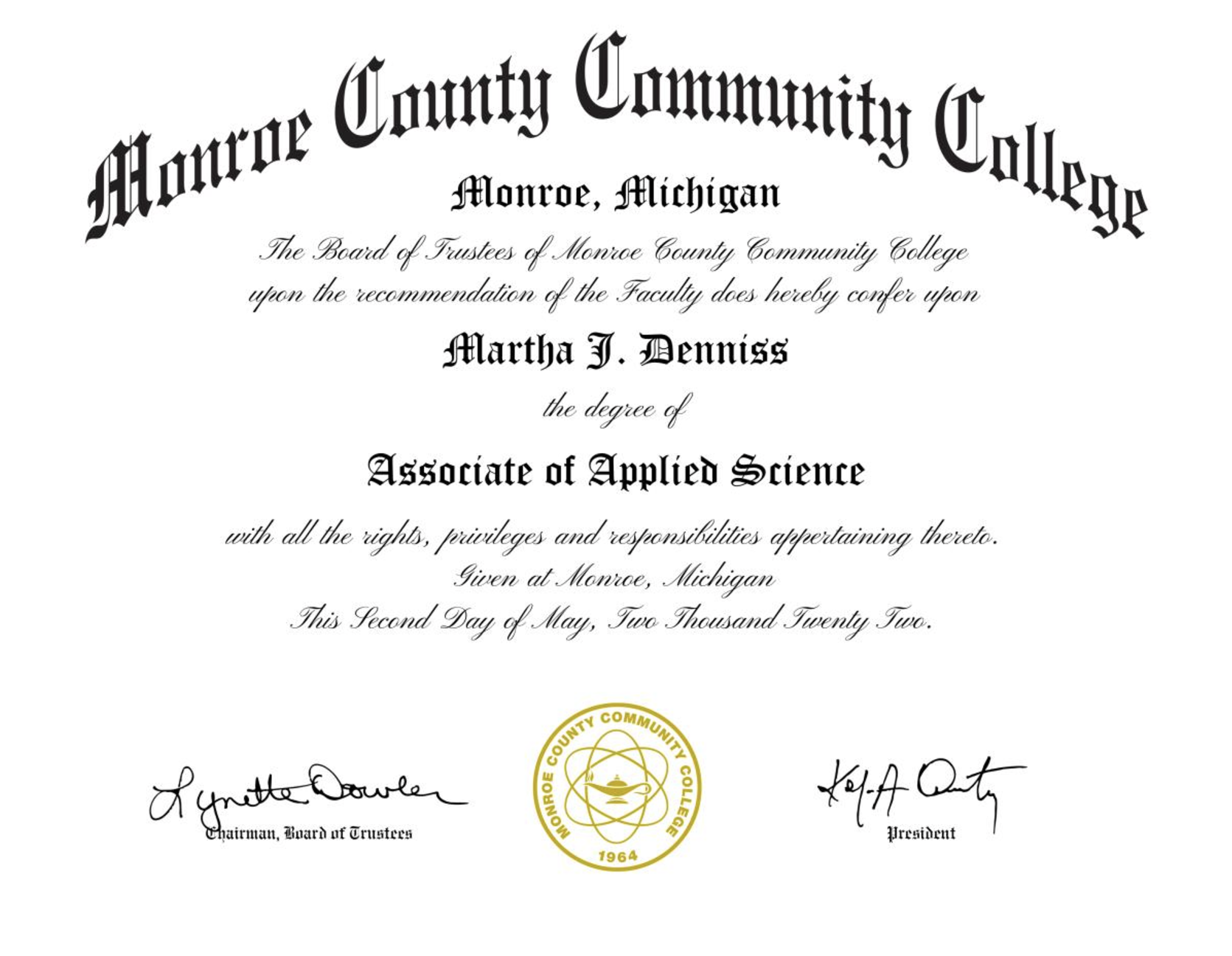 Associate's Degree